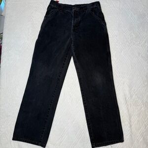 Y2K Workwear WRG Jeans Co Girls 16 Black Carpenter Utility Jeans Skater